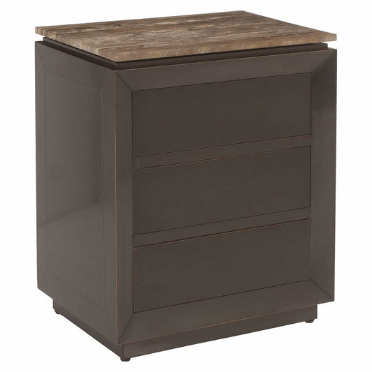 Naktsskapis Russo Richmond Interiors 55/65/40 cm ash brown
