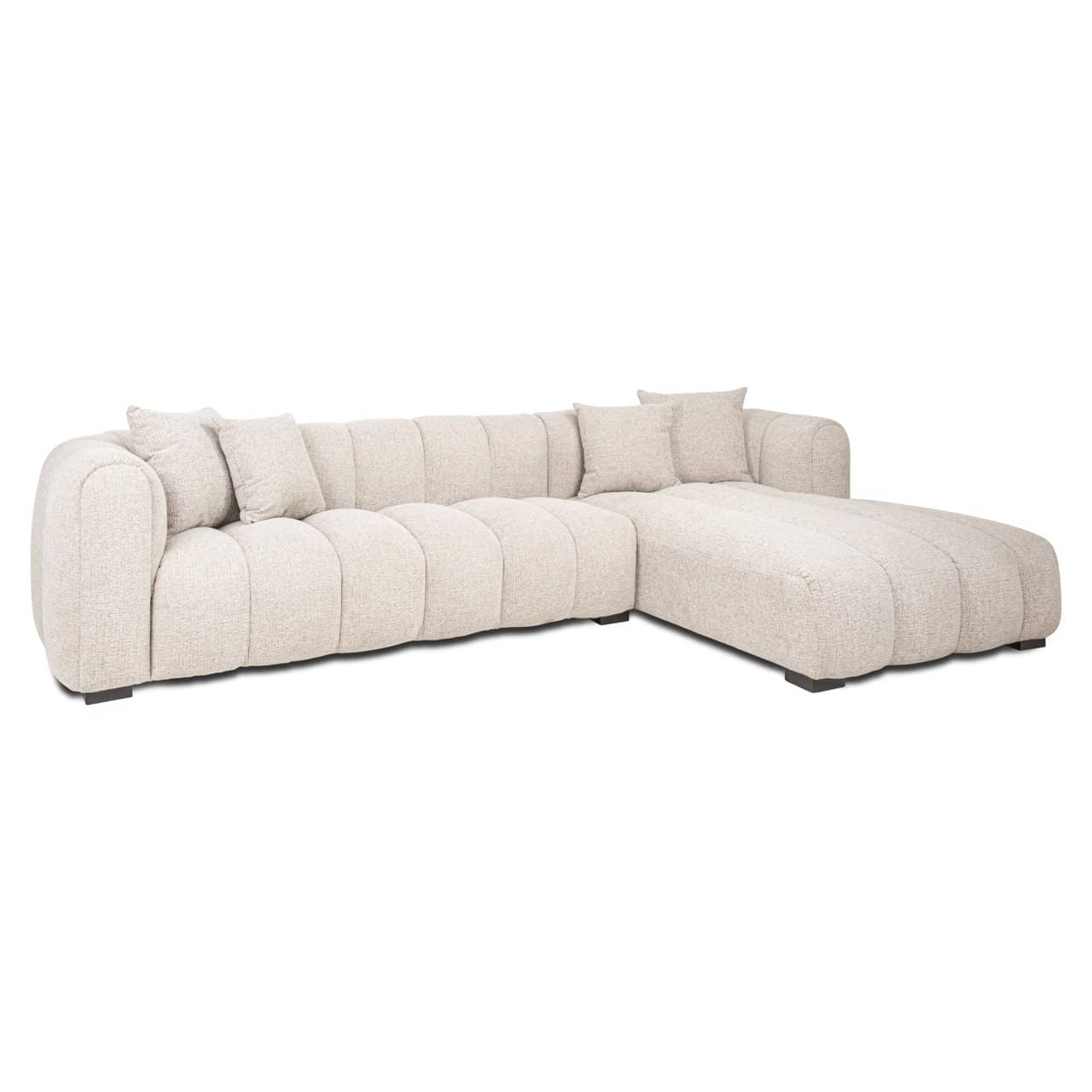 Dīvāns Novaro Richmond Interiors 190/305/71 cm natural fancy lounge - N1 Home