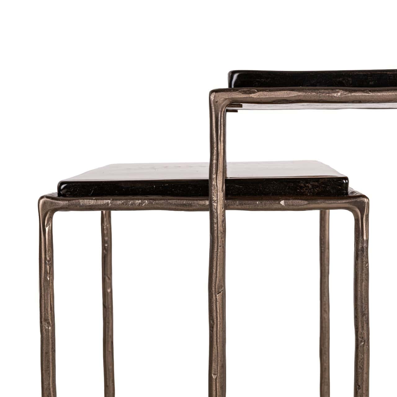 Kafijas galds Villano Richmond Interiors (Set of 2) 23/46/55 cm bronza - N1 Home