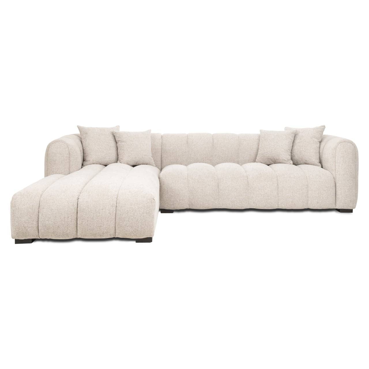 Dīvāns Novaro Richmond Interiors 190/305/71 cm natural fancy lounge - N1 Home