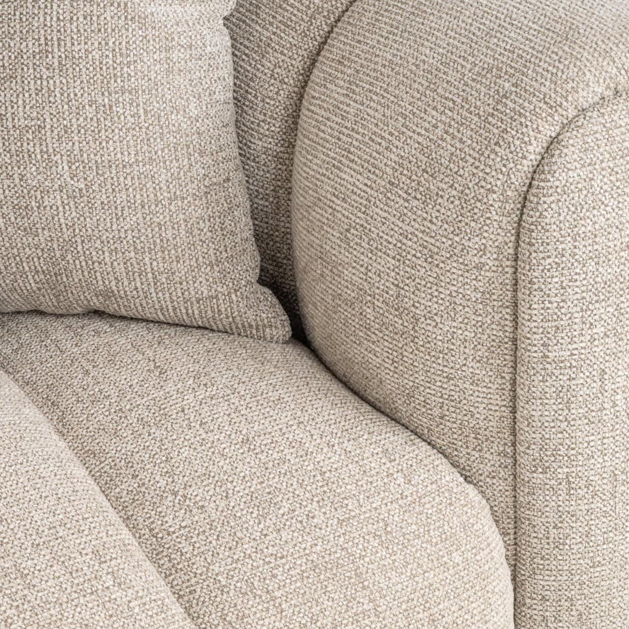 Dīvāns Novaro Richmond Interiors 190/305/71 cm natural fancy lounge - N1 Home