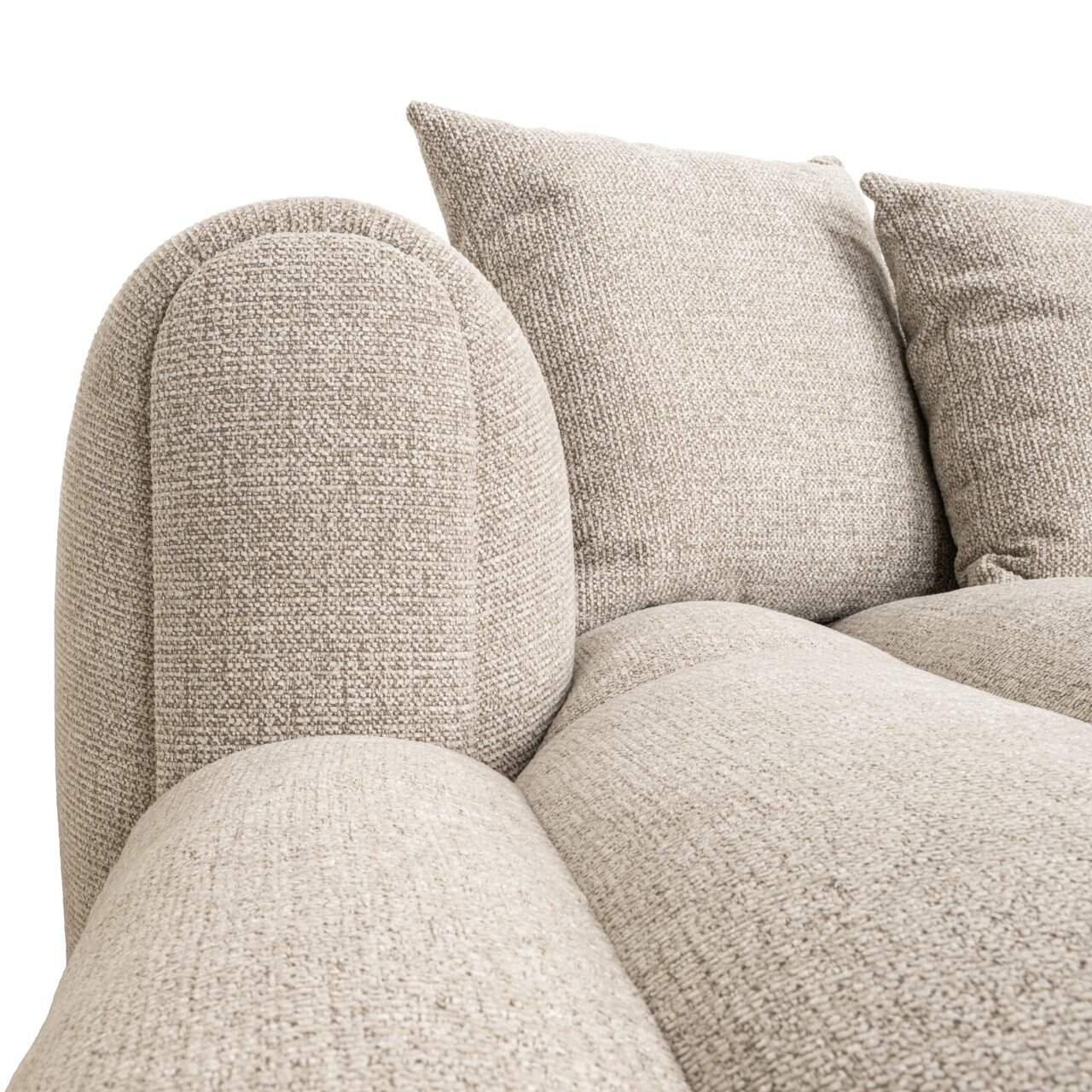 Dīvāns Novaro Richmond Interiors 190/305/71 cm natural fancy lounge - N1 Home