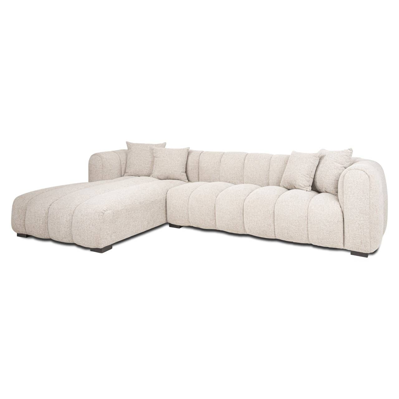 Dīvāns Novaro Richmond Interiors 190/305/71 cm natural fancy lounge - N1 Home
