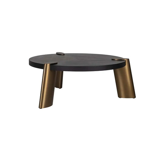 Kafijas galdiņš Brody Richmond Interiors 40/117/117 cm ogles pelēkso - N1 Home
