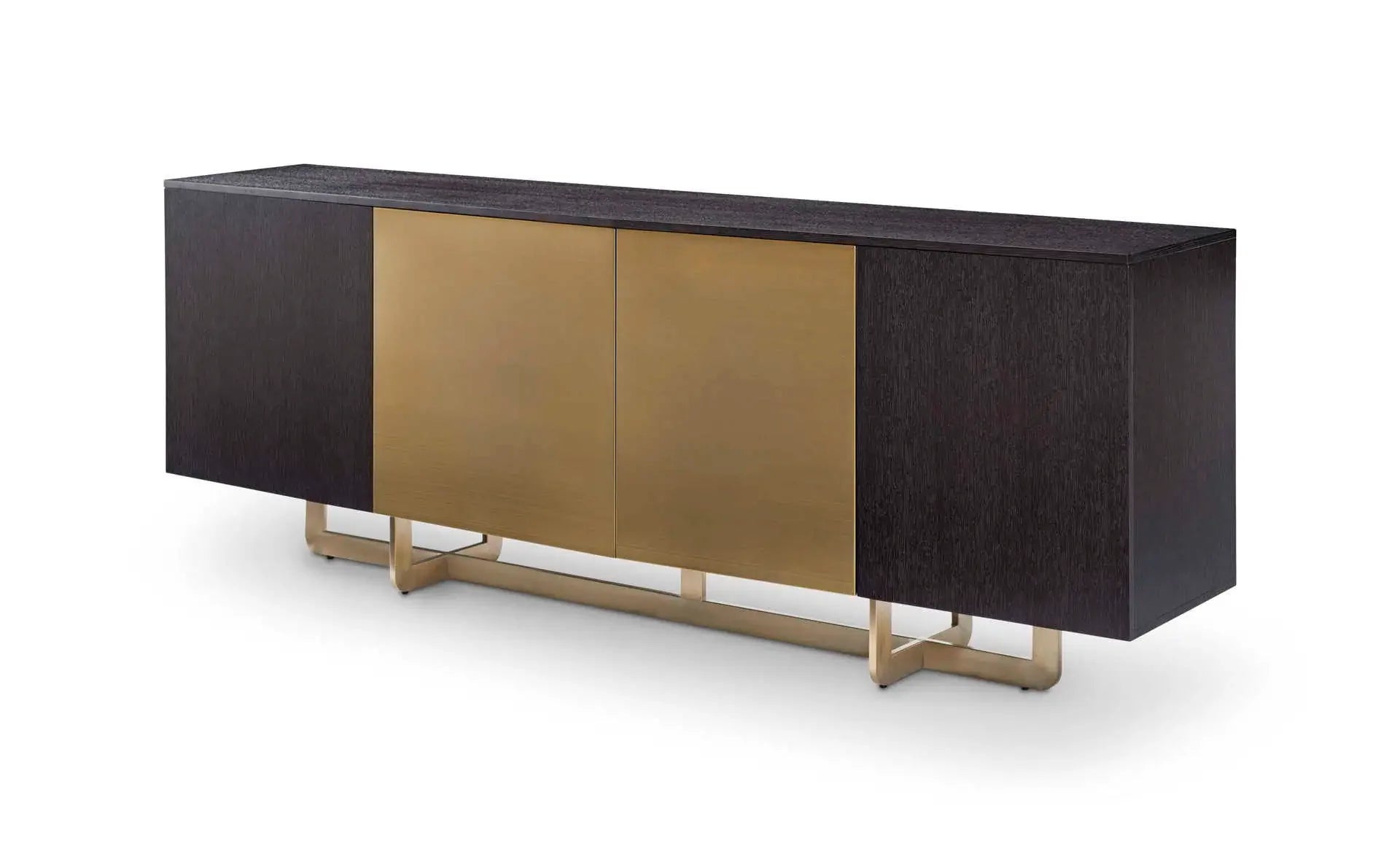 Kumode Dax 4-durvju  Richmond Interiors 80/220/45 cm ogles krāsā - N1 Home