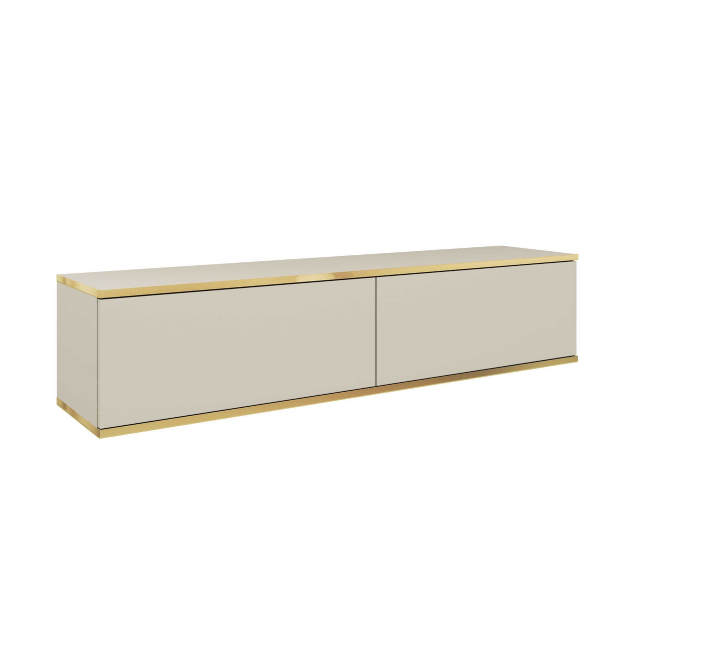 RTV skapis O2 gluda priekšpuse 135/30/32 cm bēšs - N1 Home