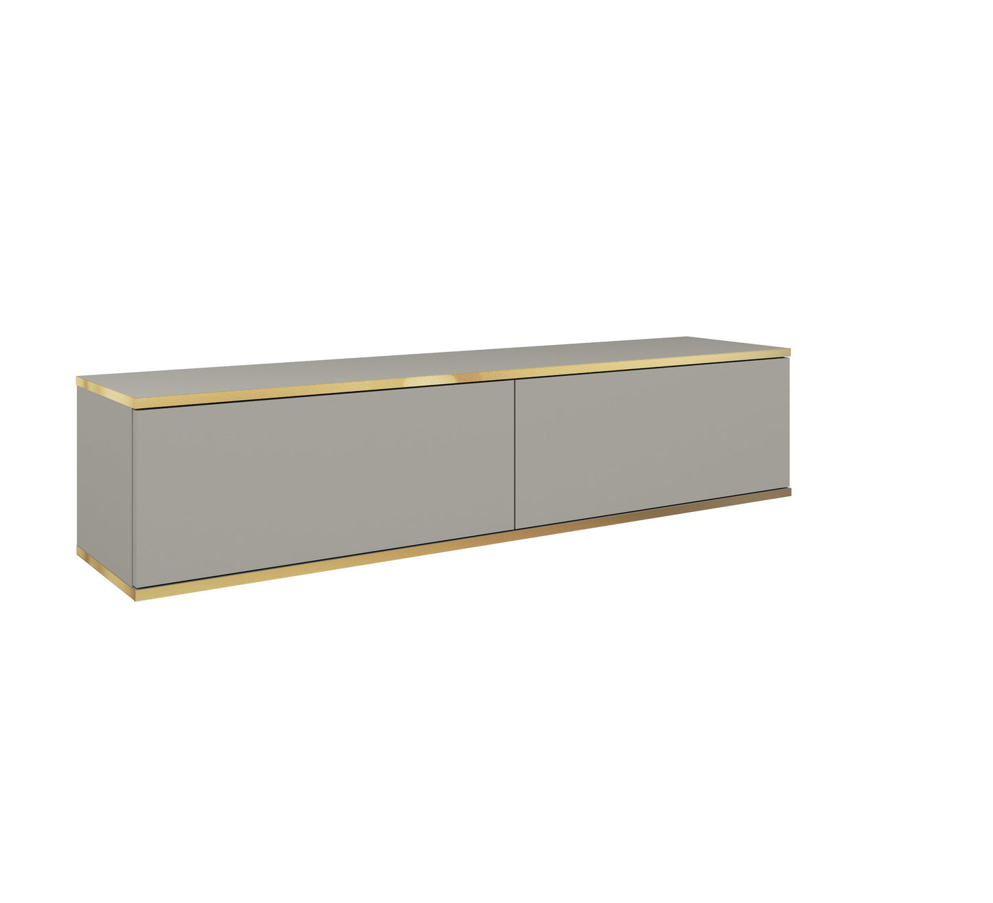 RTV skapis O2 gluda priekšpuse 135/30/32 cm pelēks - N1 Home