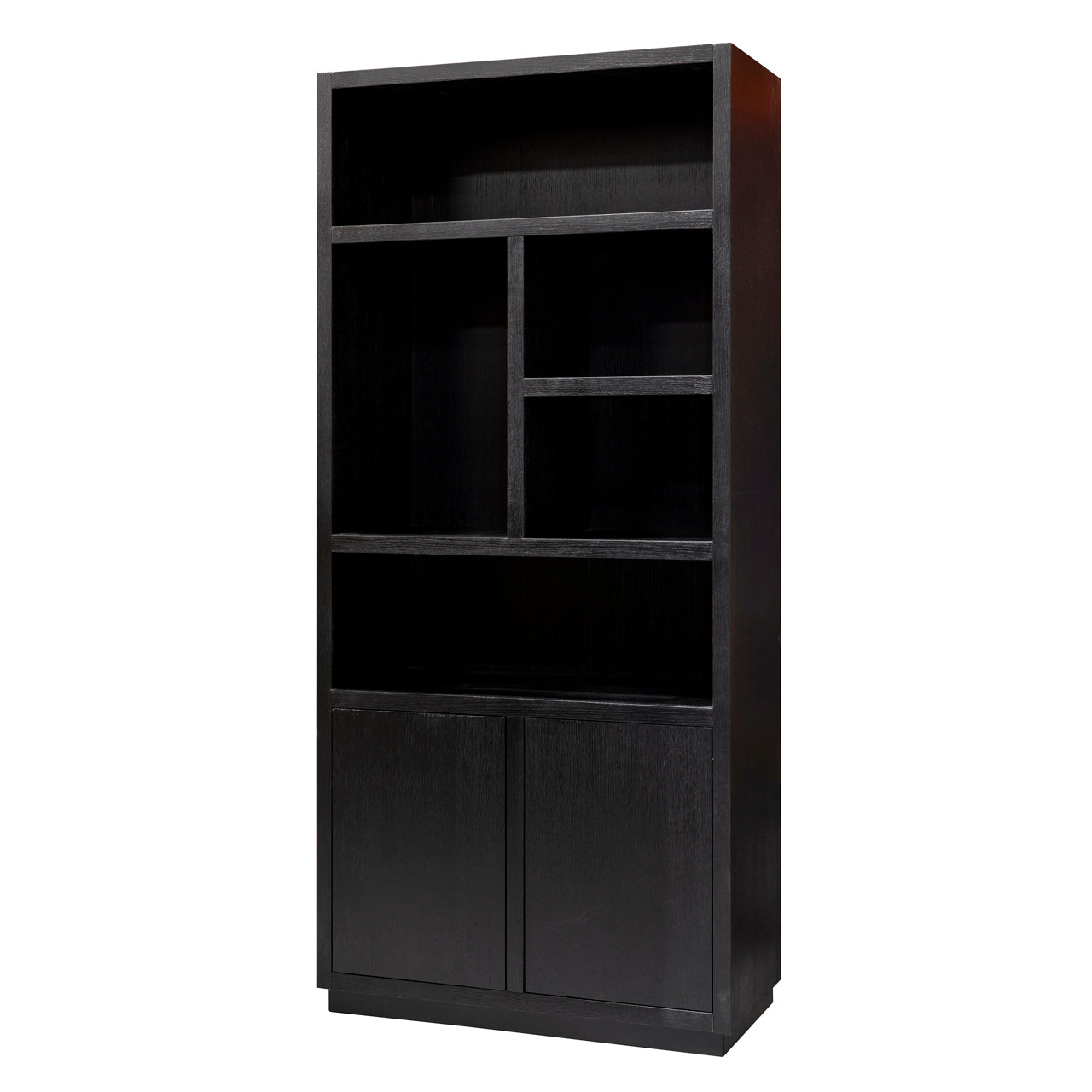 Vitrīna Oakura Richmond Interiors 100/220/45 cm melns