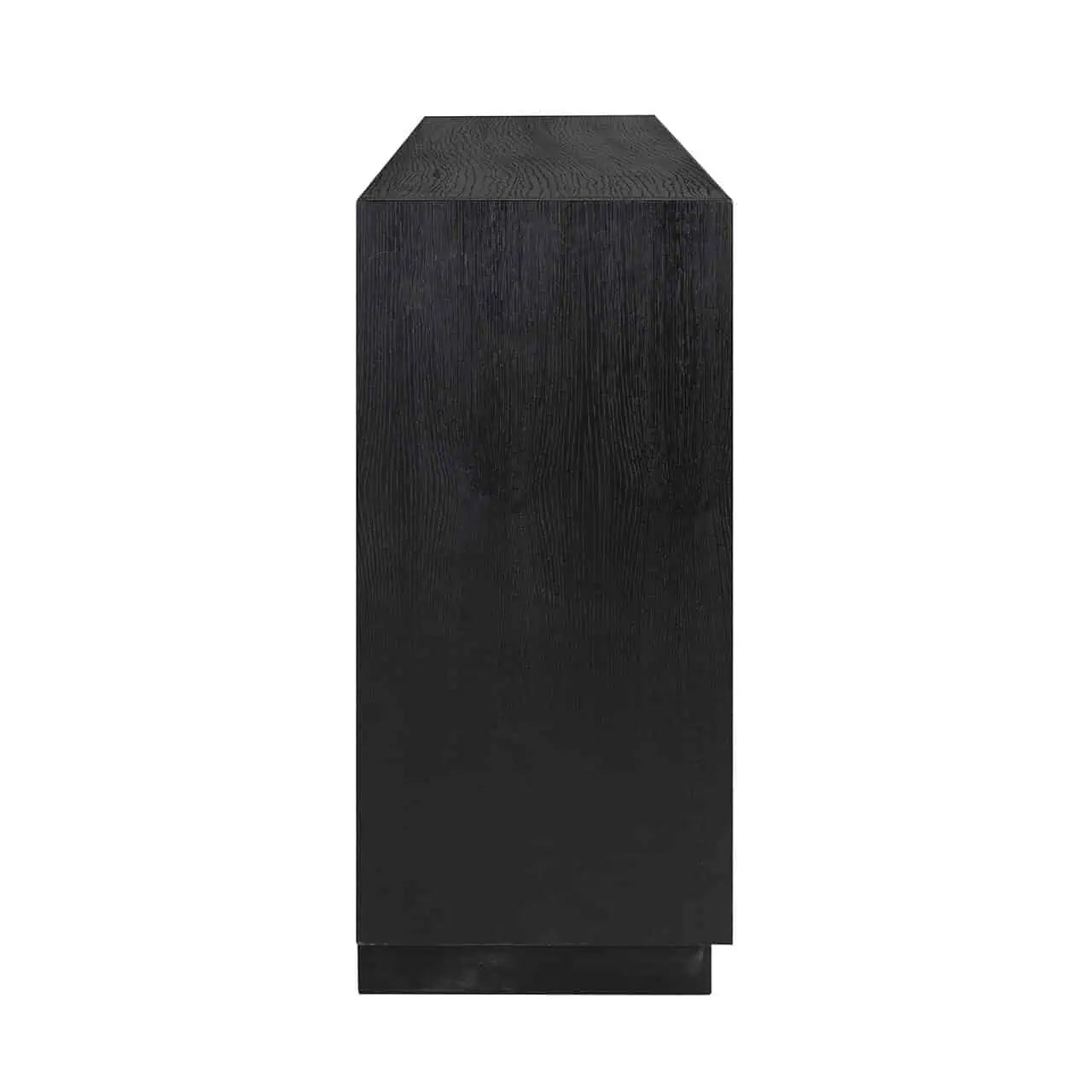 Kumode Oakura 4-durvju Richmond Interiors 85/240/40 cm melns - N1 Home