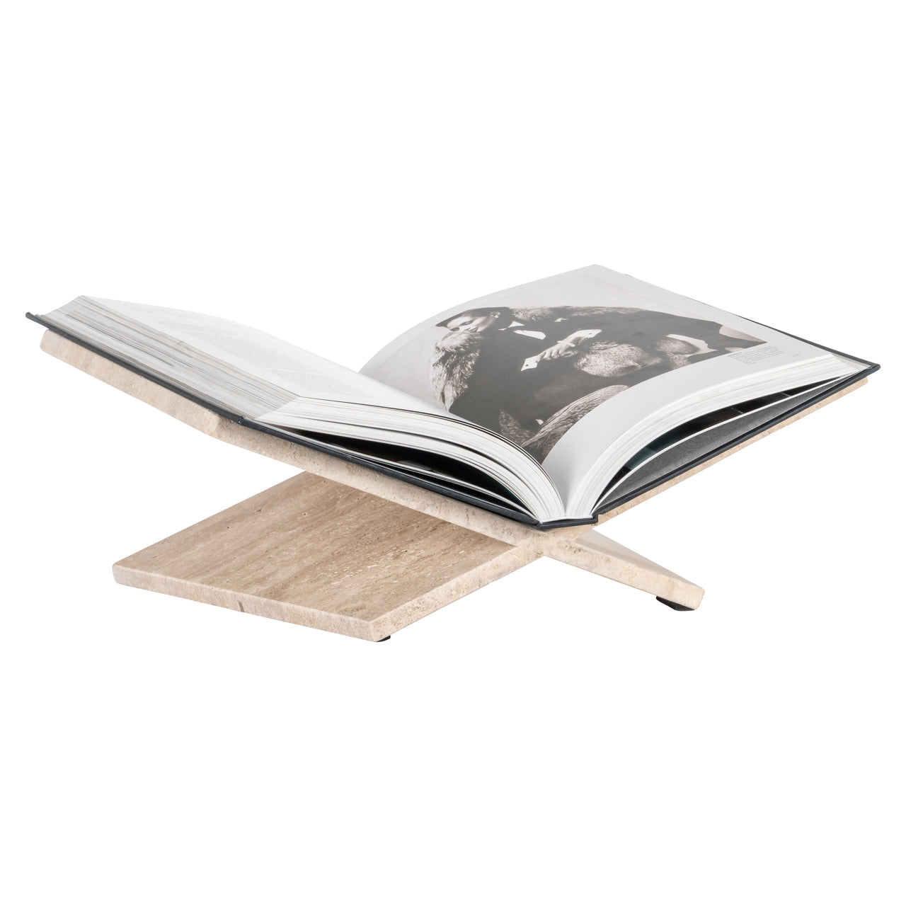 Grāmatu stendi Belice Richmond Interiors 18/48/25,5 cm bēšs - N1 Home