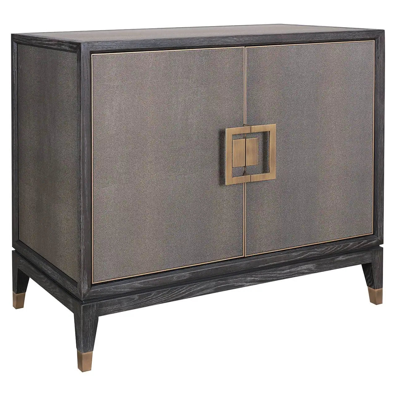 Kumode Bloomville ar 2 durvīm Richmond Interiors 85/97/45 cmbrūns - N1 Home
