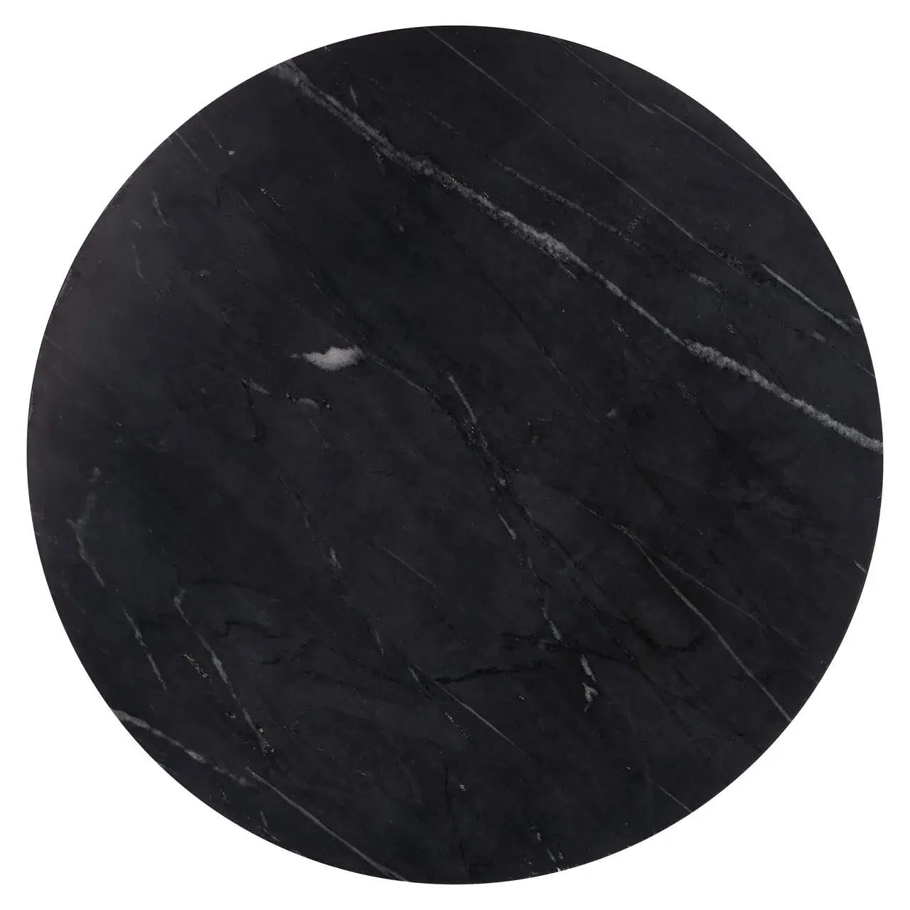 Galdiņš Ironville gold Richmond Interiors 70,5/40 cm melns marmors/zelts - N1 Home