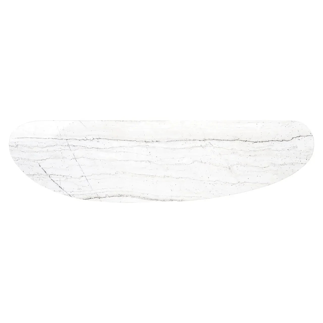 Konsole Trocadero Richmond Interiors 76/132/35 cm balts - N1 Home
