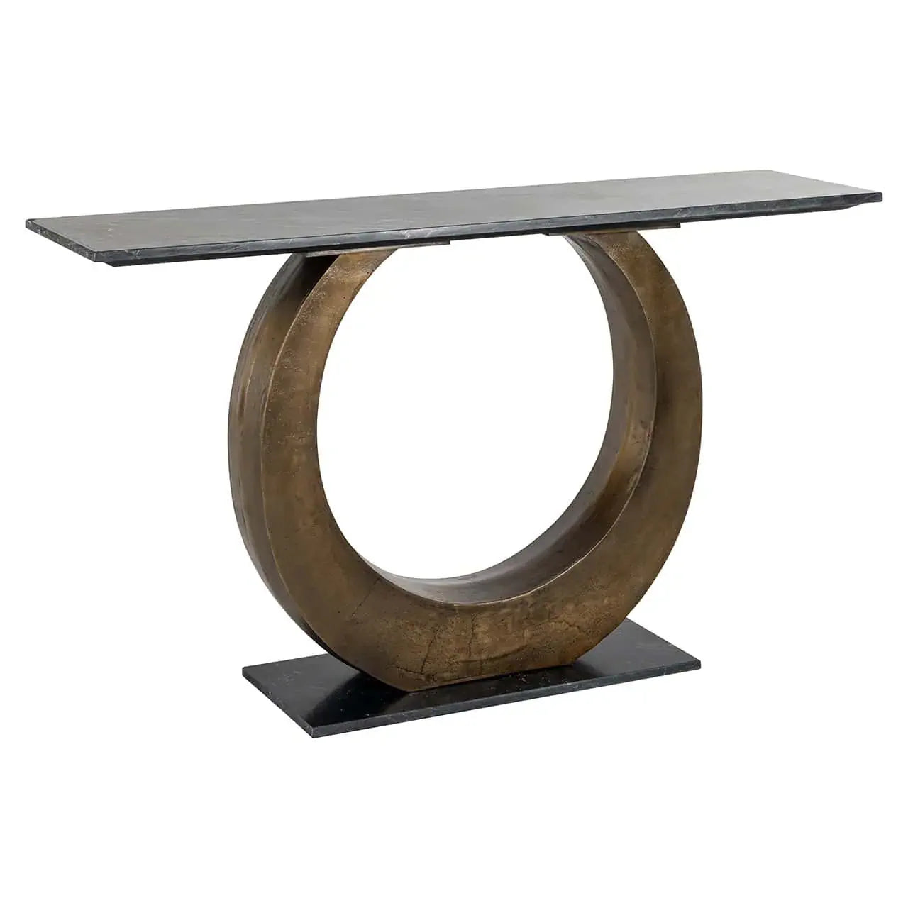 Konsole Luna Richmond Interiors 78/140/35 cm zelts - N1 Home
