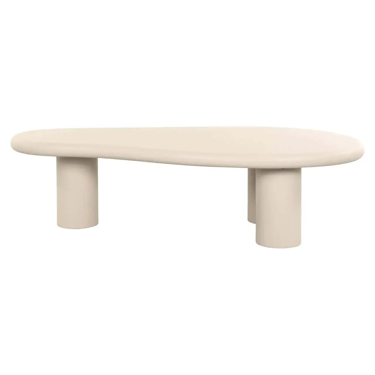 Kafijas galds Clayton beige Richmond Interiors 43/160/80 cm bēšs - N1 Home