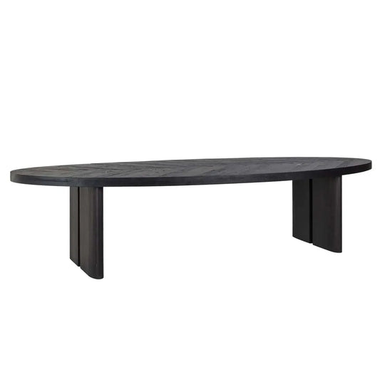 Galds Lilly dark coffee Richmond Interiors 76/330/120 cm tumši brūns - N1 Home