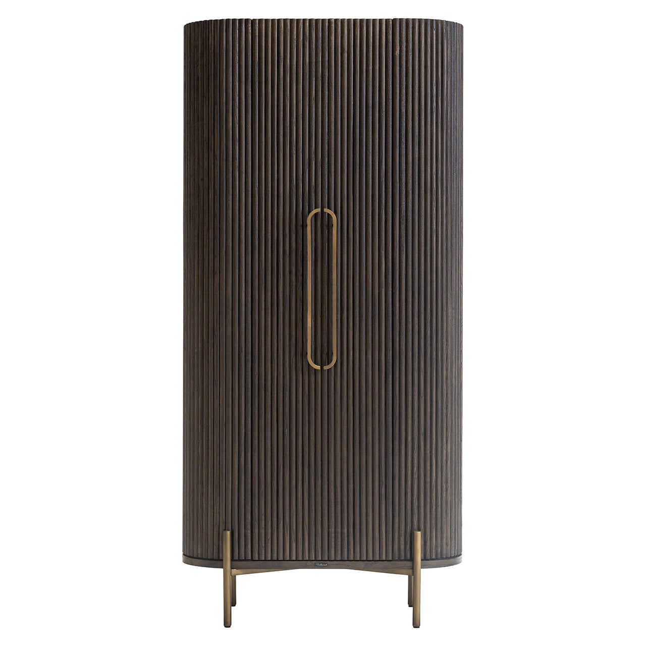 Skapis Luxor ar 1 durvīm Richmond Interiors 190/90/42 cm brūns - N1 Home