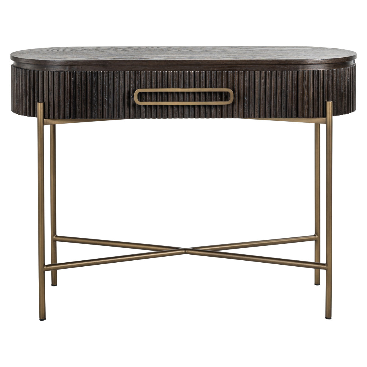 Konsole Luxor Richmond Interiors 81/110/42 cm brūns - N1 Home