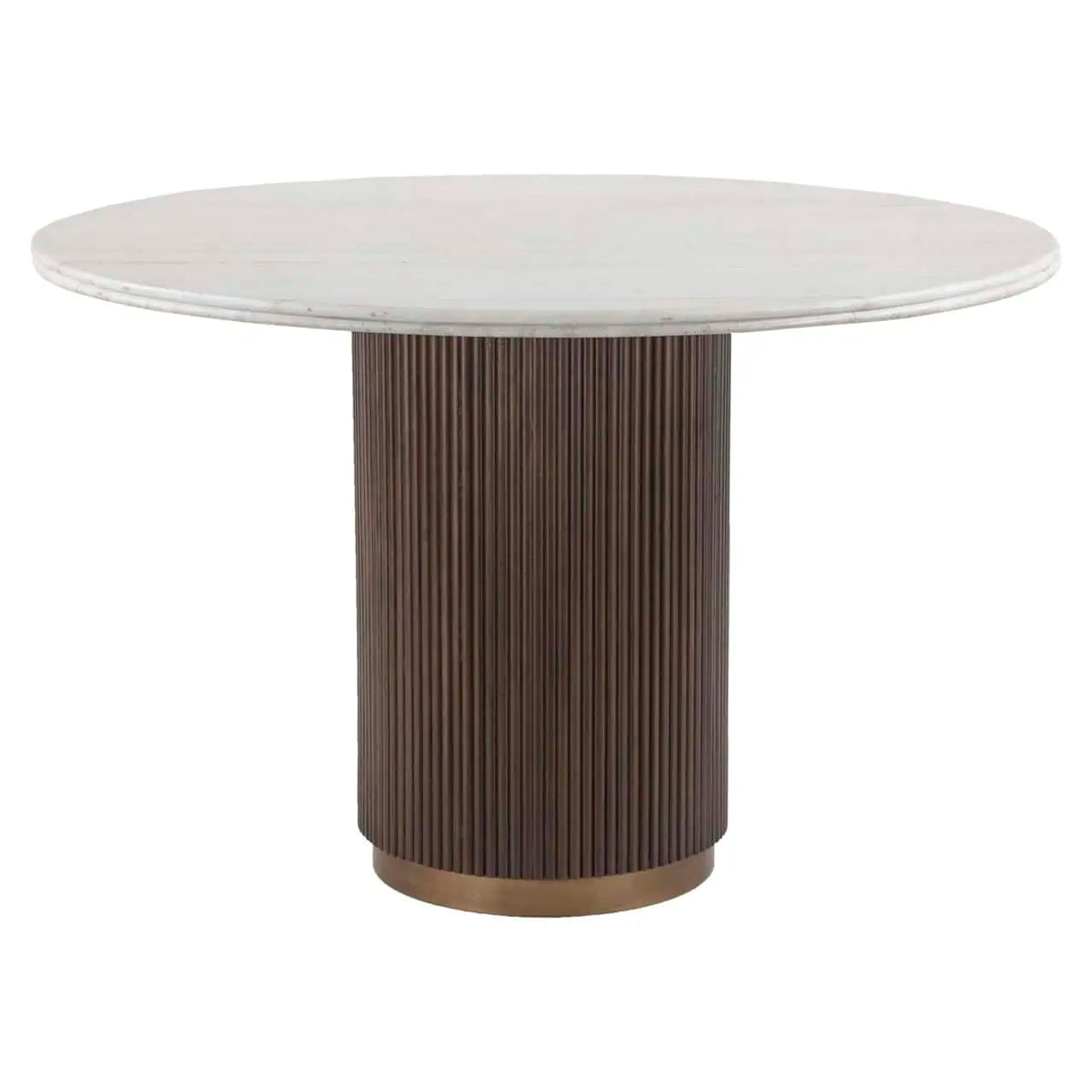 Galds Mayfield Richmond Interiors 76/120; 76/140 cm brūns/marmors - N1 Home