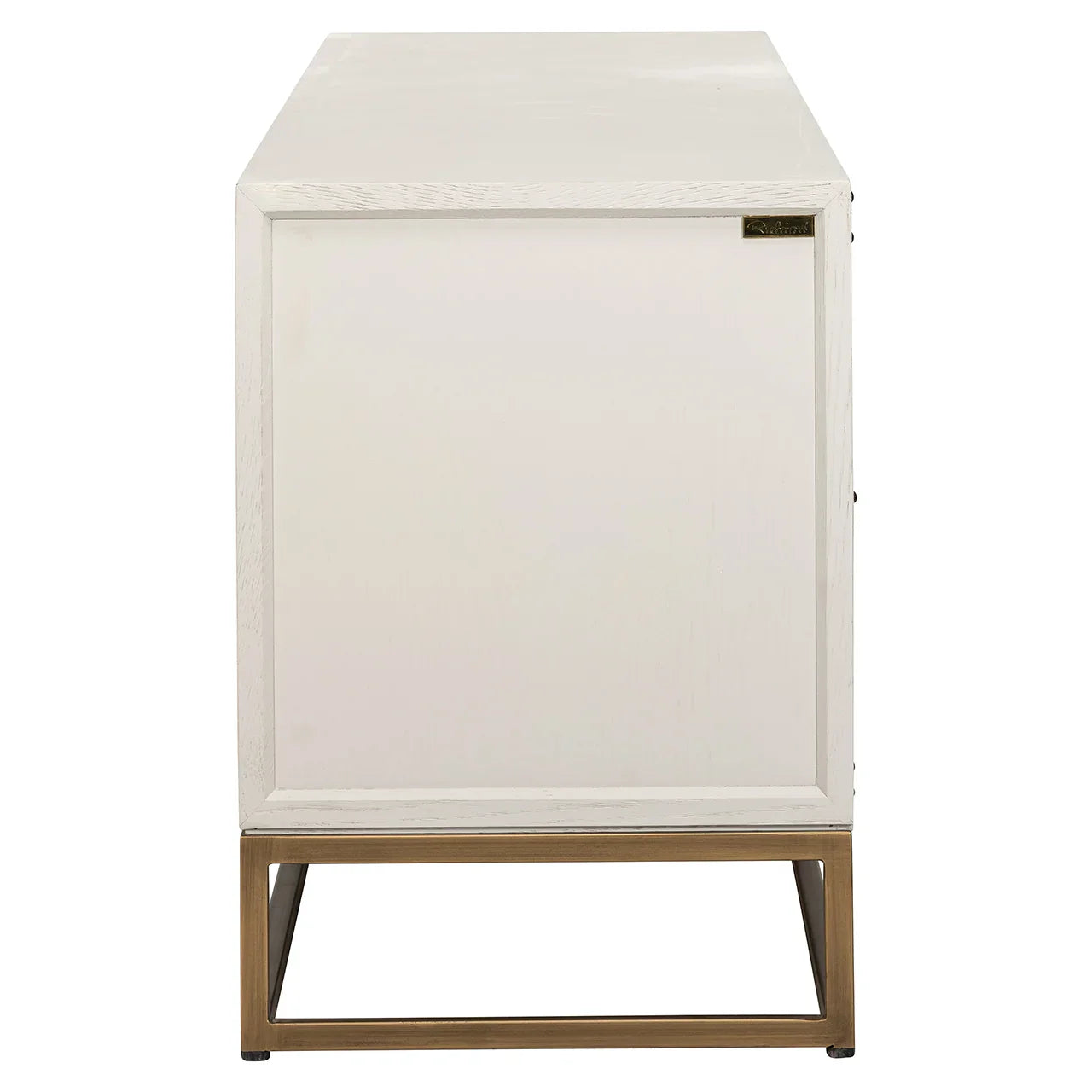 TV skapītis Whitebone misiņš 4 durvis 200 Richmond Interiors Verona pelēks - N1 Home