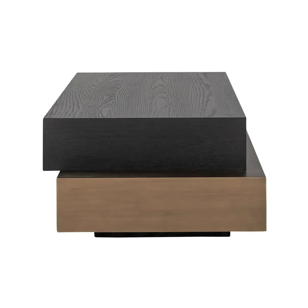 Kafijas galds Cambon dark coffee Richmond Interiors 35/140/65 cm brūns - N1 Home