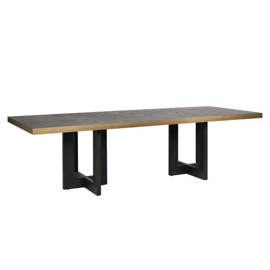 Galds Cambon dark coffee Richmond Interiors 76/320/110 cm tumši brūns - N1 Home