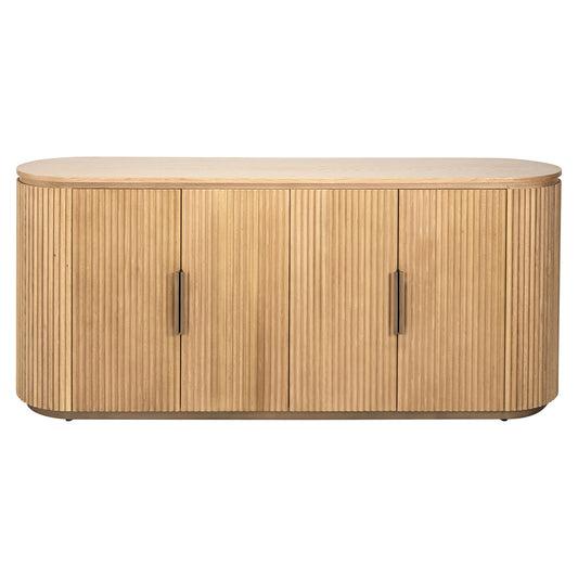 Kumode Belfort ar 4 durvīm  Richmond Interiors dabīgs ozols - N1 Home