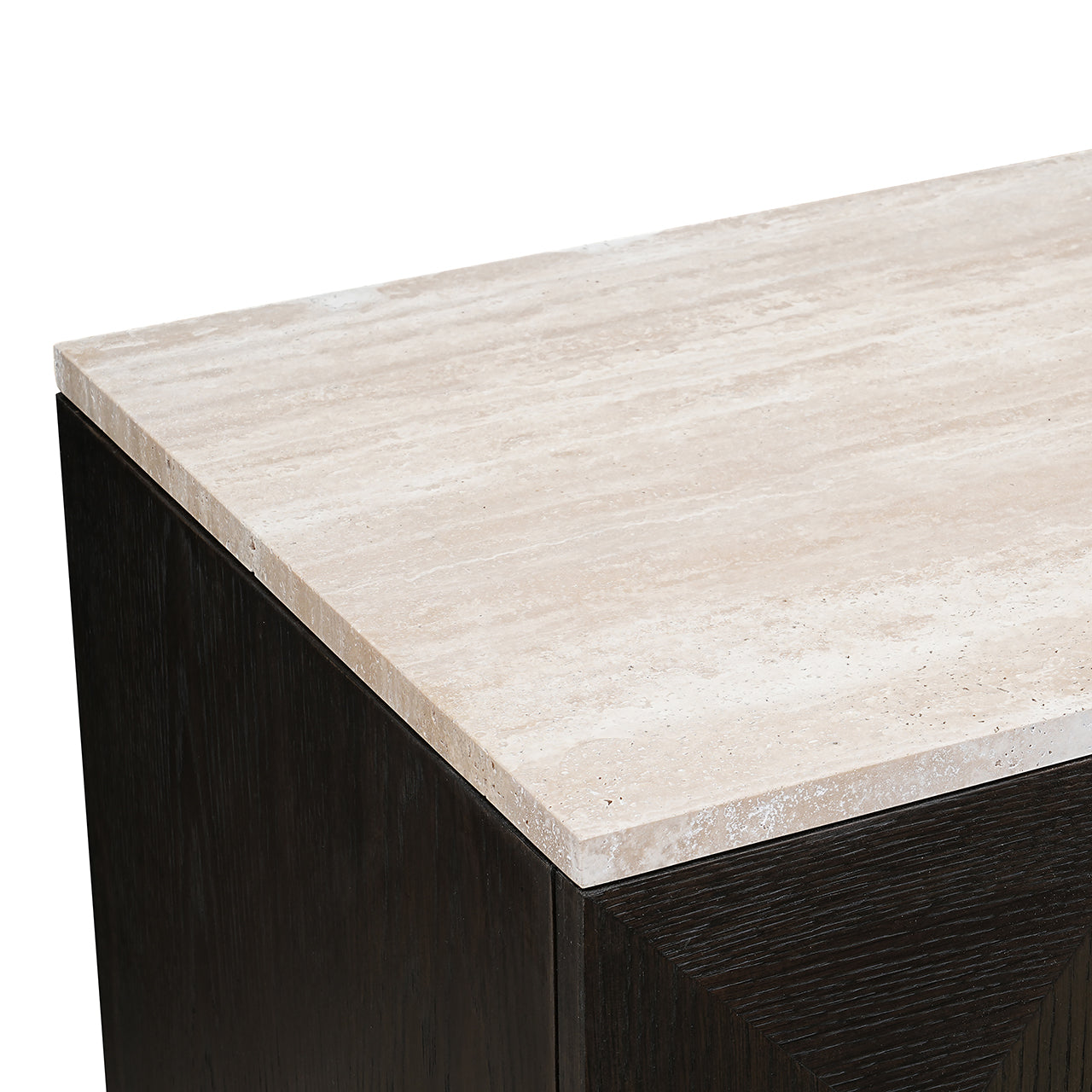 Skapis Claremont  ar 2 durvīm Richmond Interiors 138/95/45 cm brūns - N1 Home