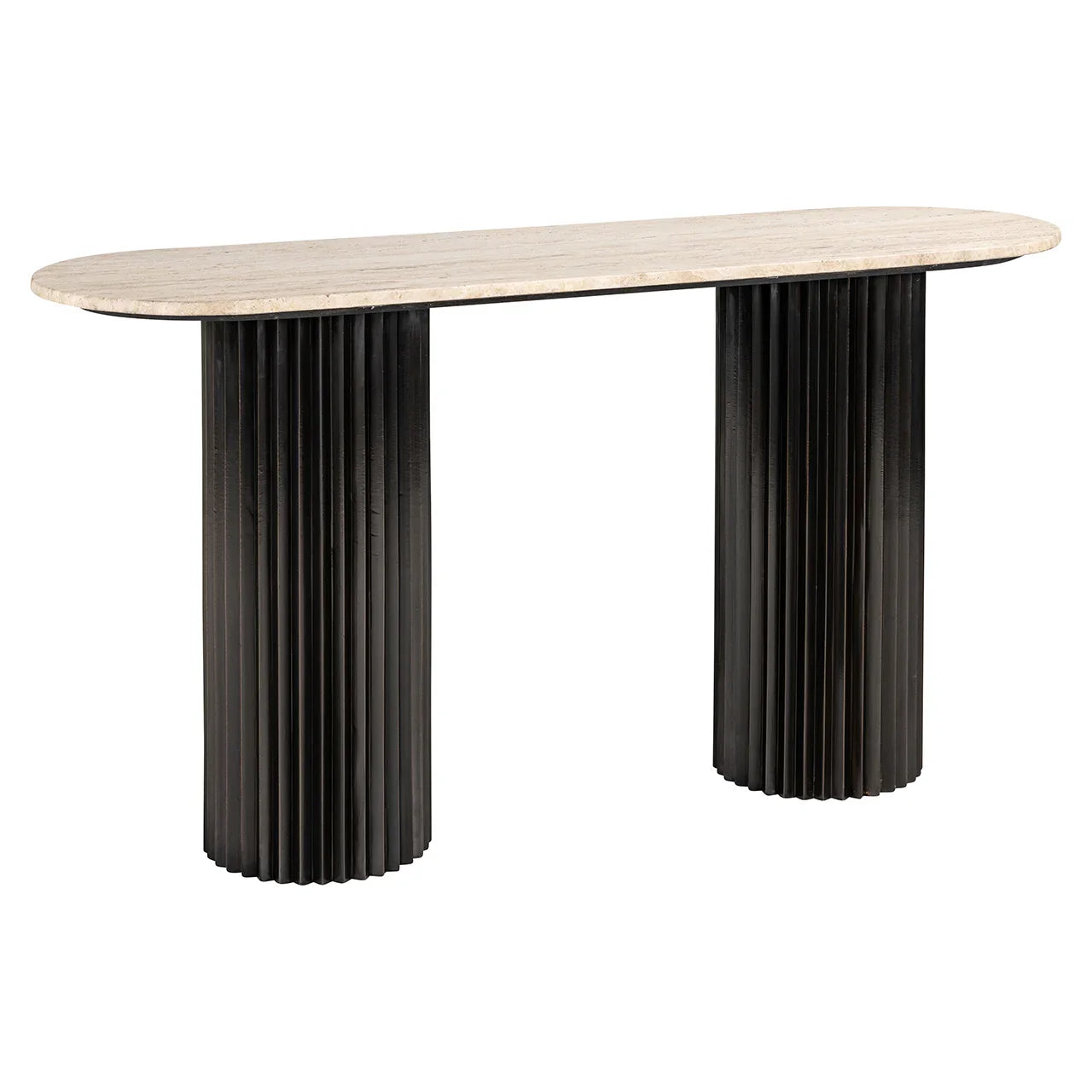 Konsole Hampton  Richmond Interiors 77/150/46 cm tumši brūns - N1 Home