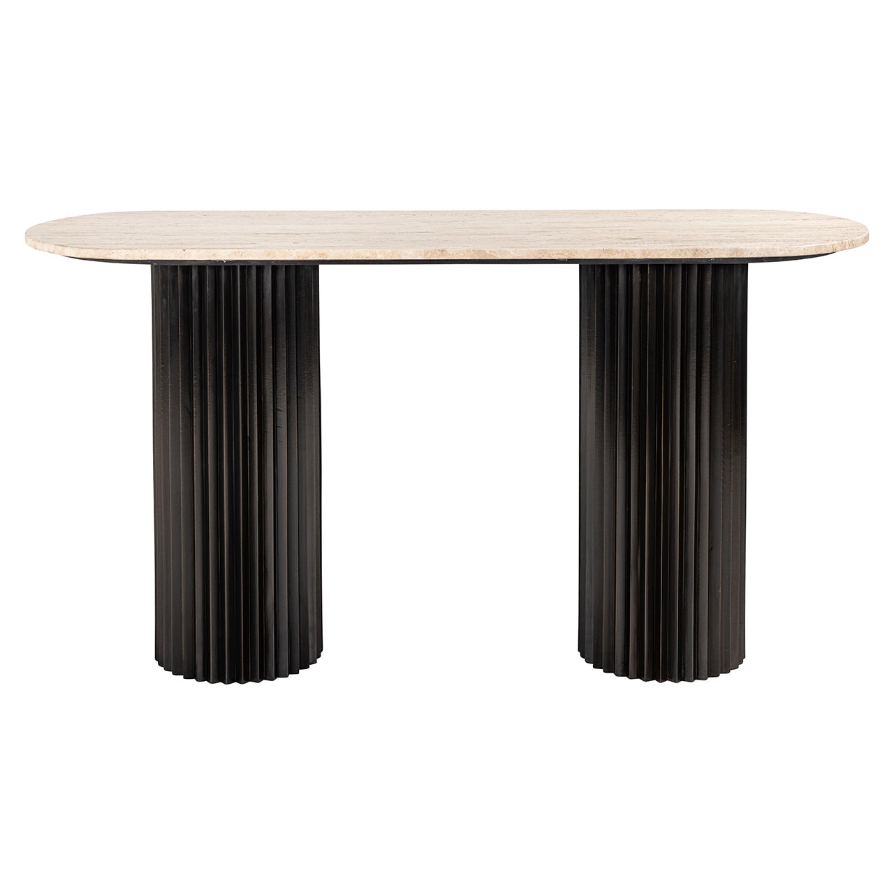 Konsole Hampton  Richmond Interiors 77/150/46 cm tumši brūns - N1 Home