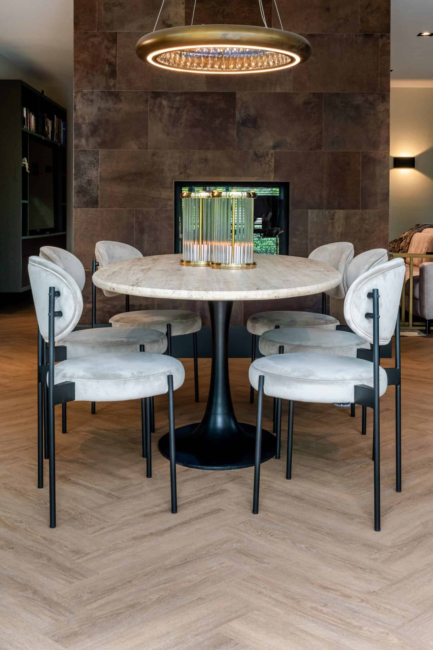 Galds Hampton Richmond Interiors 140/78/140 cm melns