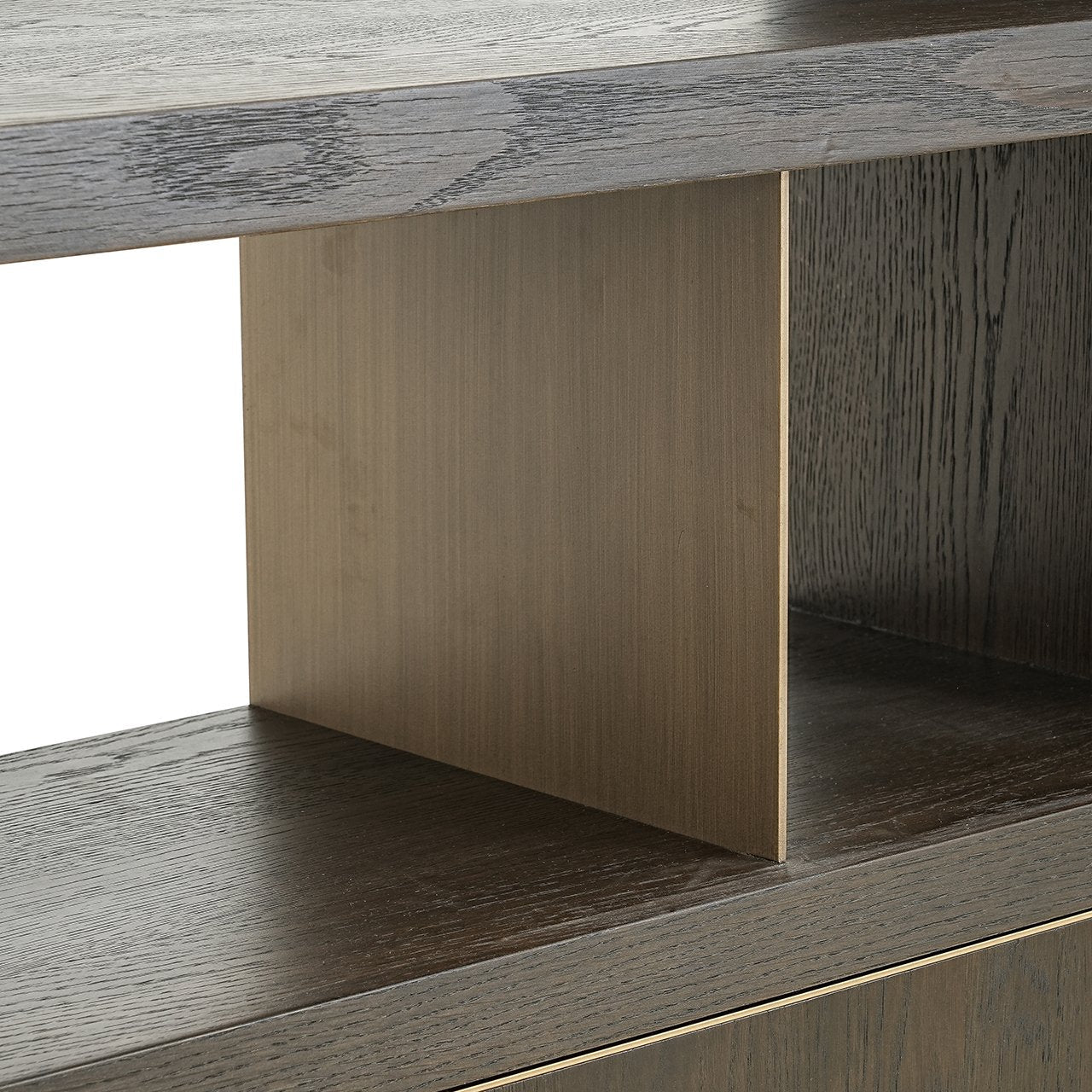 Vitrīna Rivertree 3 plaukti 2 durvis Richmond Interiors 210/120/41 cm brūns - N1 Home