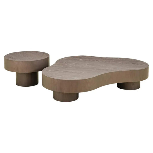 Kafijas galds Bogor bronze (Set of 2) Richmond Interiors 30/142/103 cm bronza - N1 Home