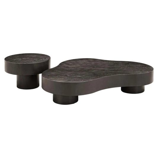 Kafijas galds Bogor dark coffee (Set of 2) Richmond Interiors 30/143/95 cm tumši brūns - N1 Home