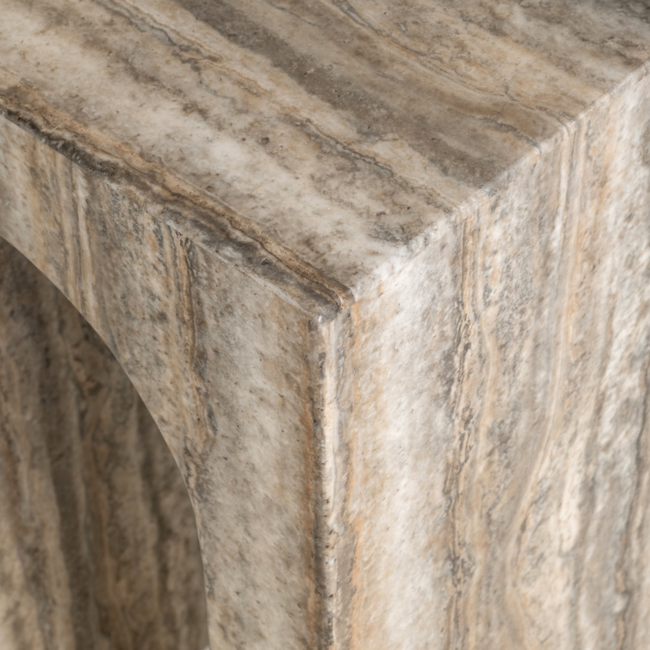 Kafijas galds Dulce Richmond Interiors 35/60/35 cm pelēks