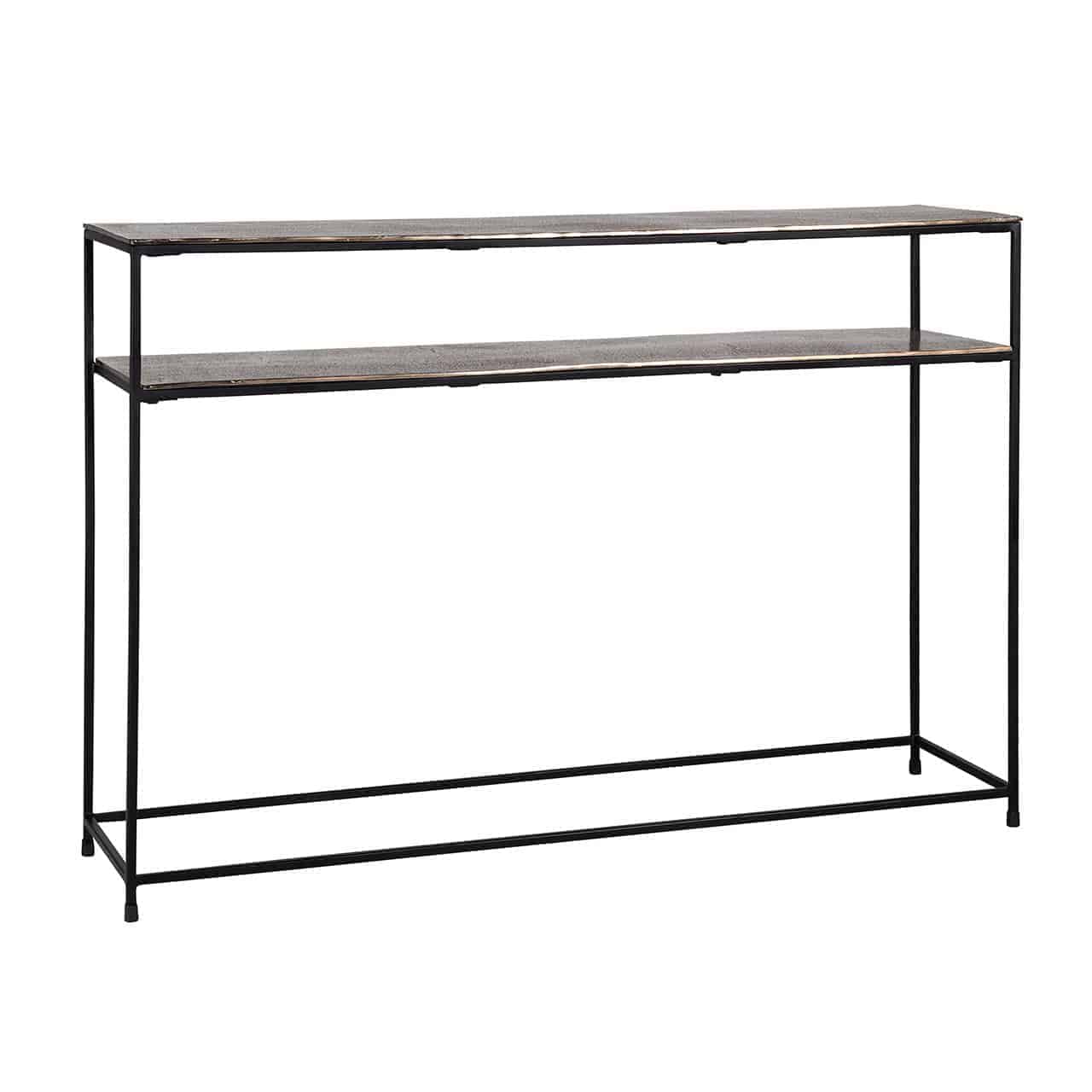 Konsole Chandon Richmond Interiors 80/119/30 cm šampanieša zelts - N1 Home