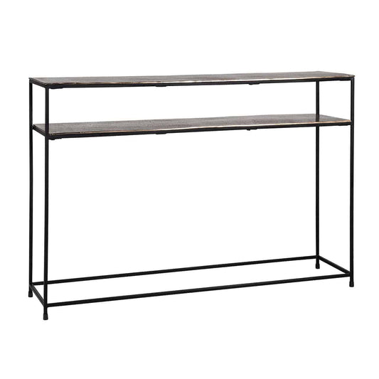 Konsole Chandon Richmond Interiors 80/119/30 cm šampanieša zelts - N1 Home