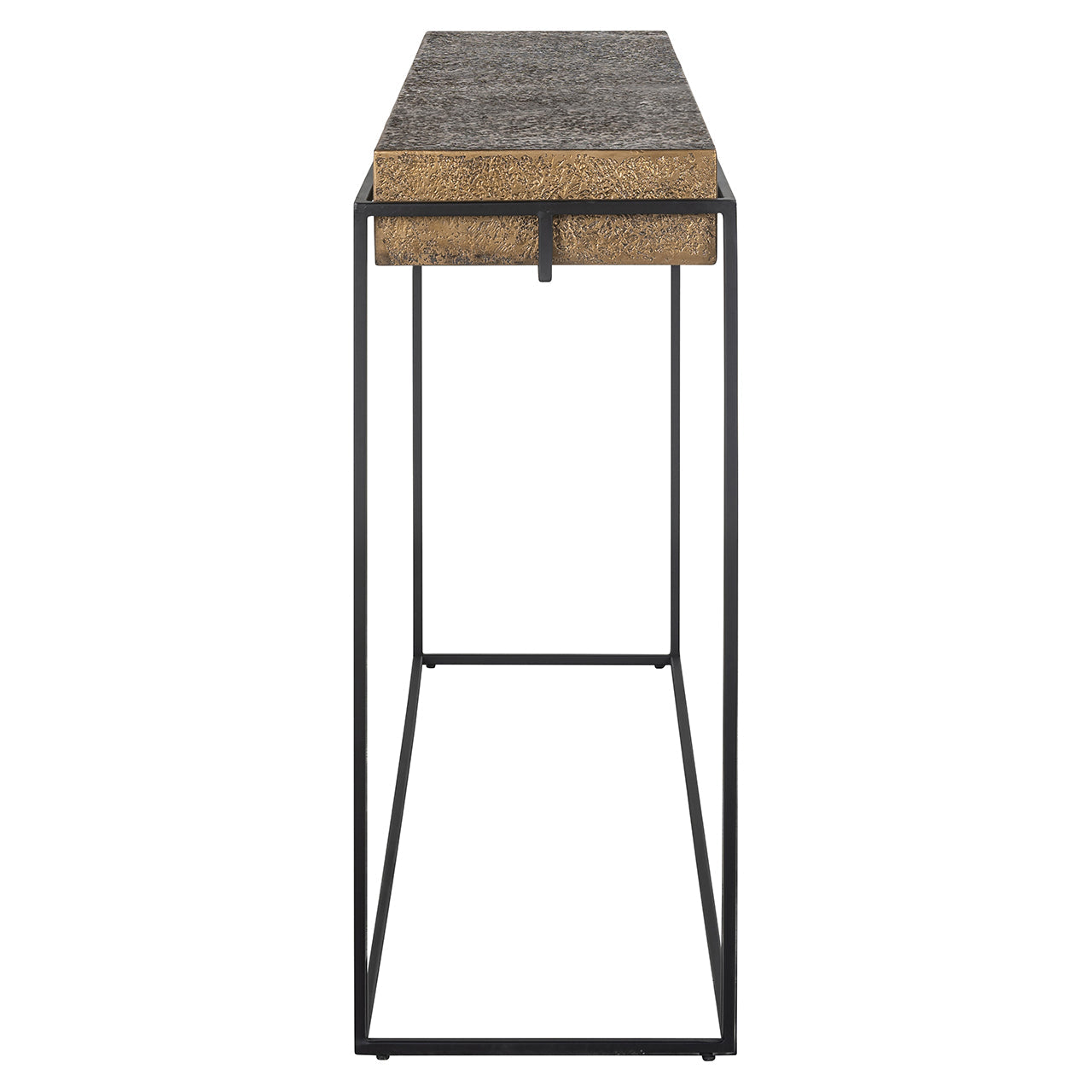 Konsole Dover Richmond Interiors 80/140/33 cm brūns - N1 Home