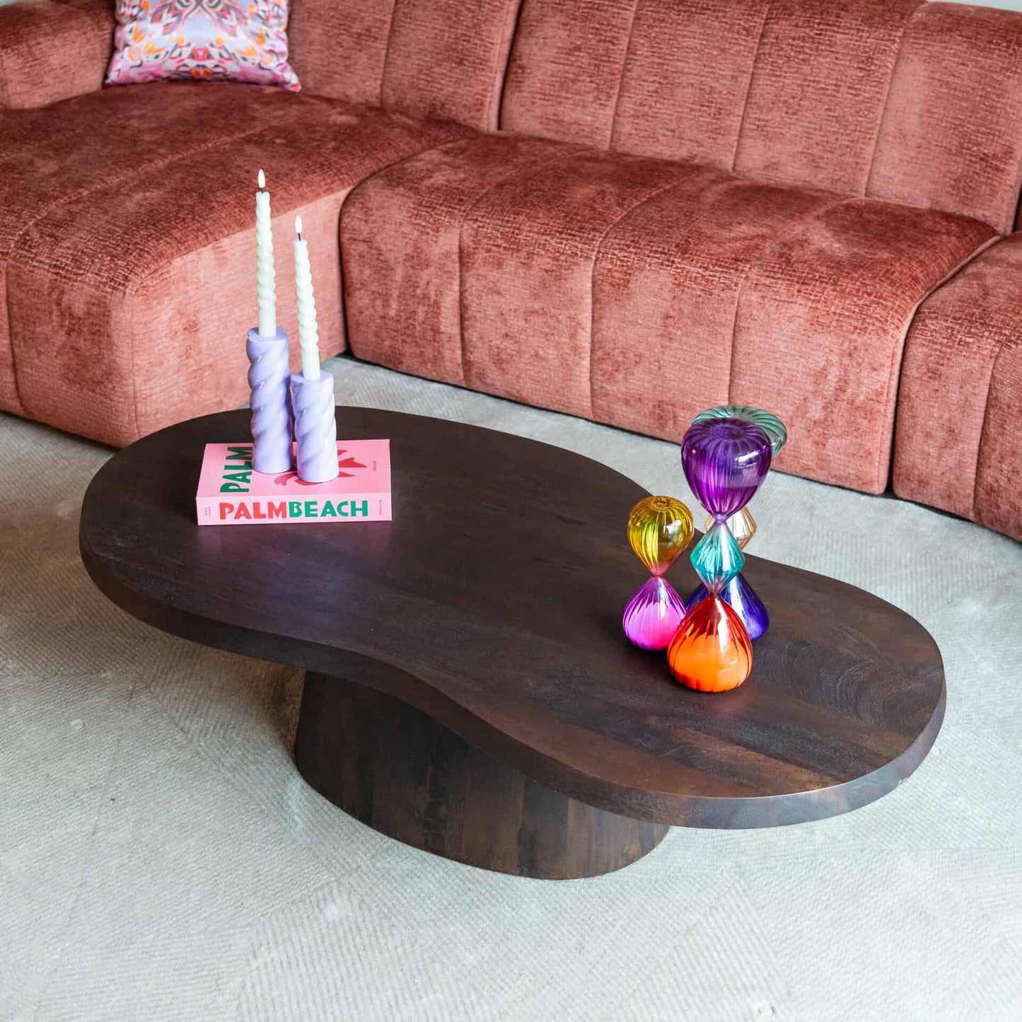 Dekoratīvs priekšmets Jalina Richmond Interiors 33/10/10 cm purple/sarkans