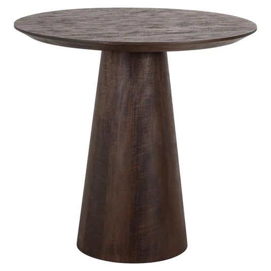 Bistro galds Willow dark brown Richmond Interiors 76/80 cm tumši brūns - N1 Home