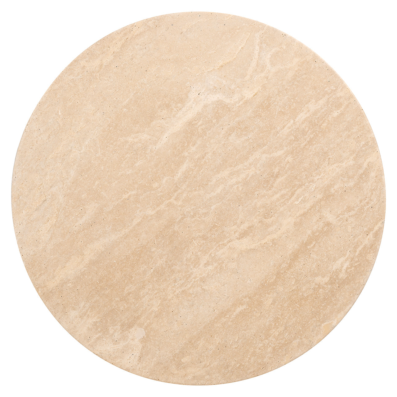Galdiņš Biltmore itāļu travertīns Richmond Interiors 55/44/44 cm bēšs - N1 Home