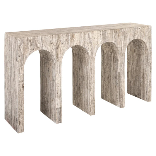 Konsole La Rague Richmond Interiors 80/150/35 cm pelēks - N1 Home