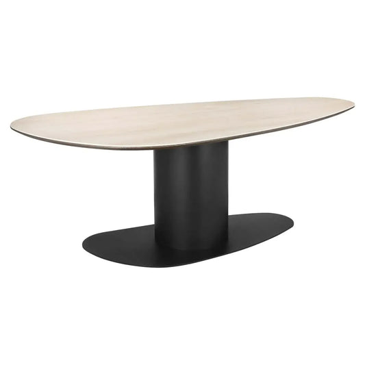 Galds Ritz Richmond Interiors 75,5/220/110 cm bēšs/melns - N1 Home