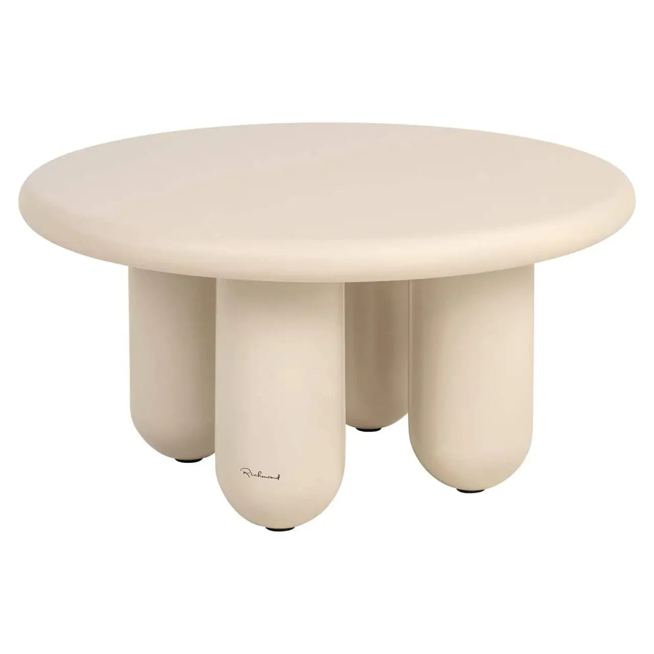 Kafijas galds Calma beige Richmond Interiors 40/80/80 cm bēšs - N1 Home