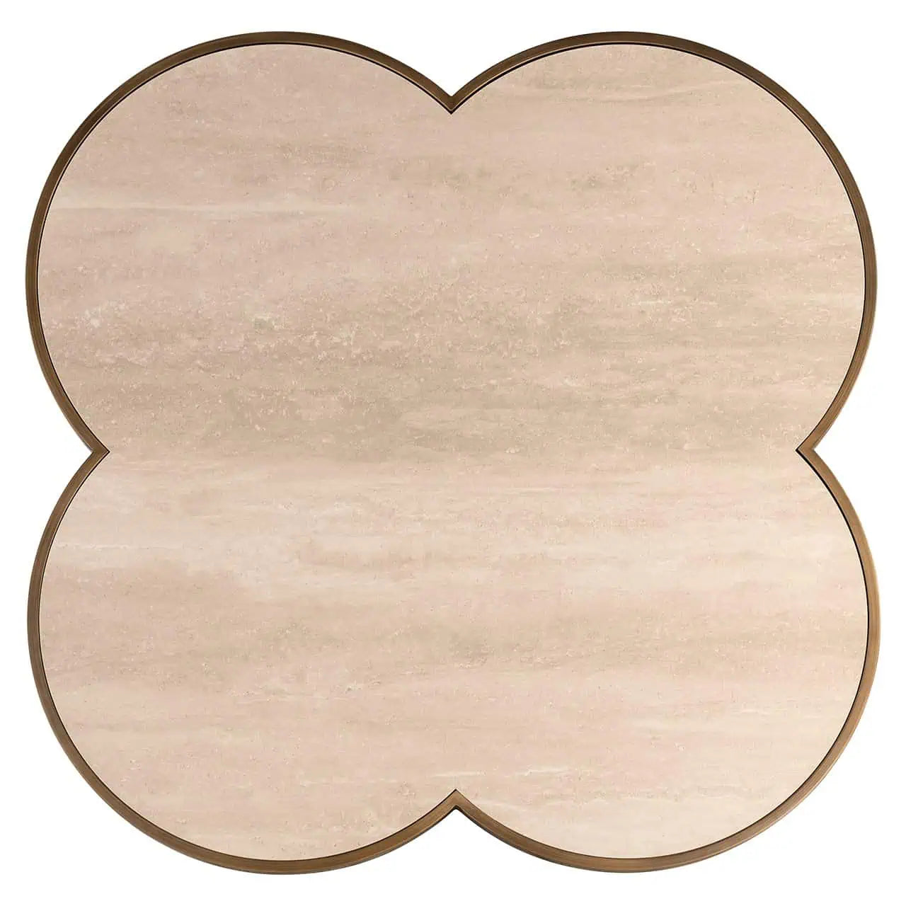 Kafijas galdiņš Clover Richmond Interiors bēšs 39/120/120 cm - N1 Home