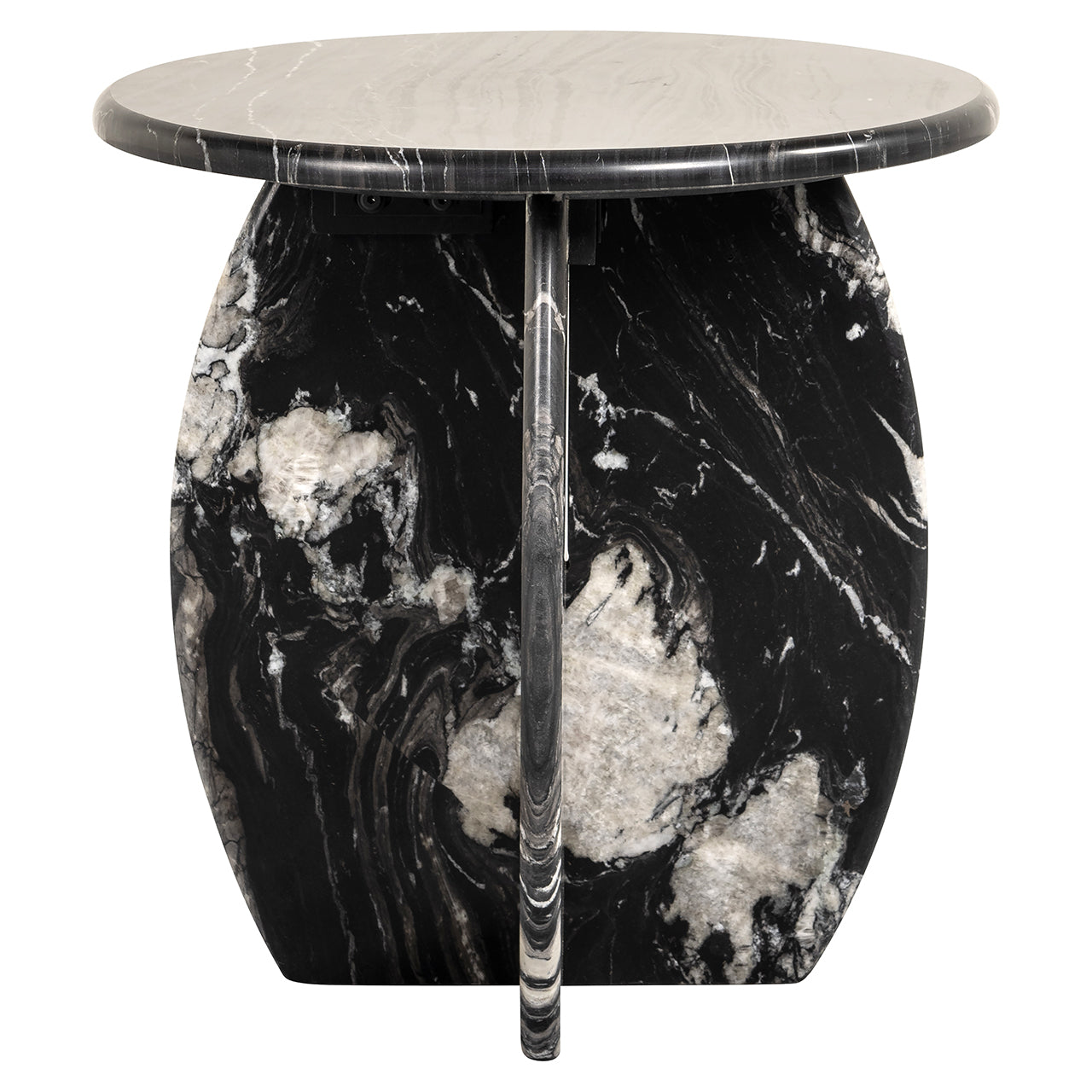 Galdiņš Bancroft Richmond Interiors 51/50/50 cm melns - N1 Home
