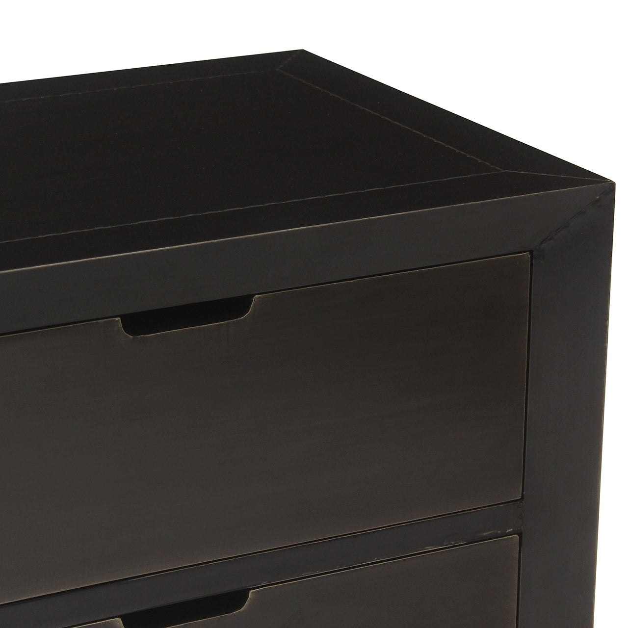 Naktsskapītis Dante ar 2 atvilktnēm Richmond Interiors 57/66/46 cm brūns - N1 Home