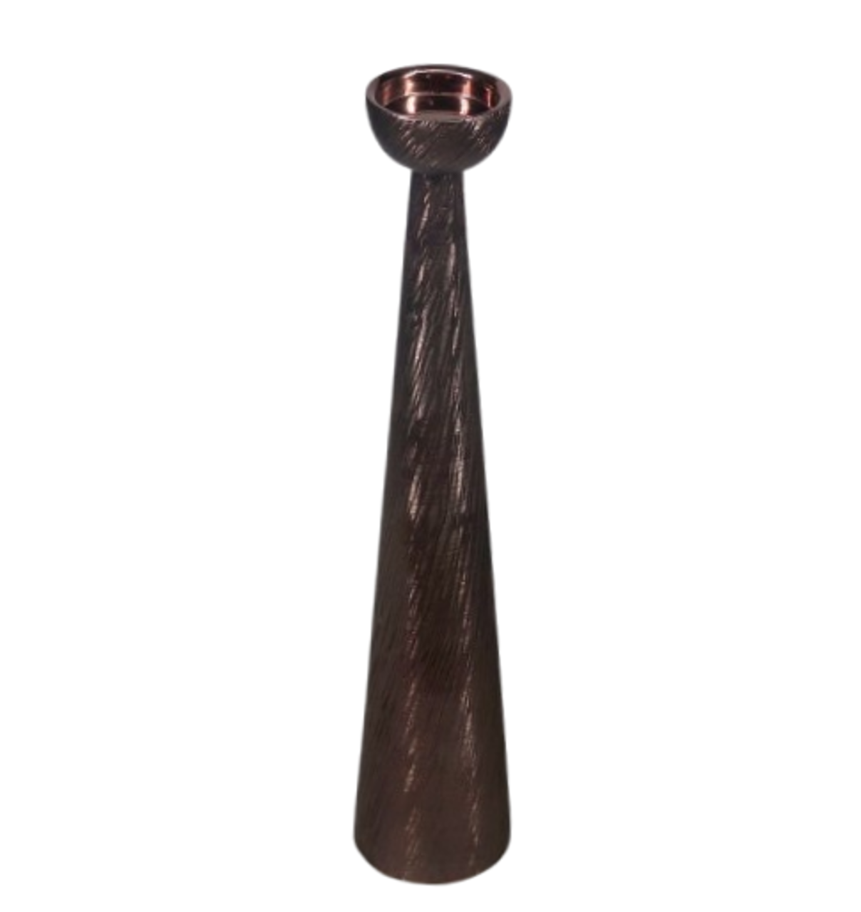 Svečturis Saphira smoke large Richmond Interiors 71/14/14 cm dūmi - N1 Home