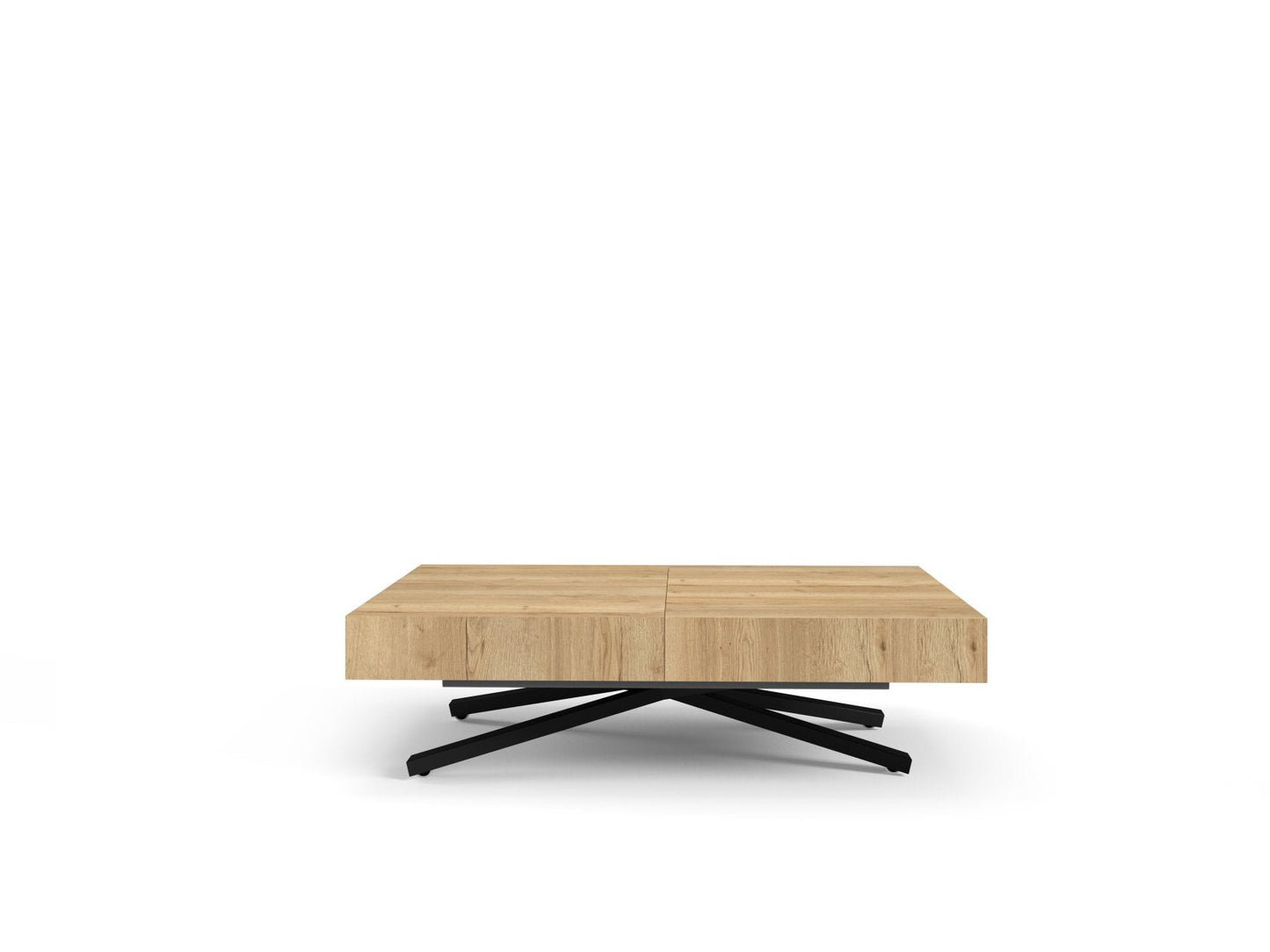 Galds Tiks X 27-80/120-200/80 cm melns Pietra Grigio/zelts - N1 Home