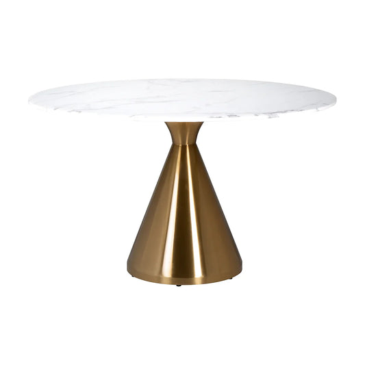 Ēdamgalds Tenille Richmond Interiors 76/130/130 cm  bulēts zelts - N1 Home